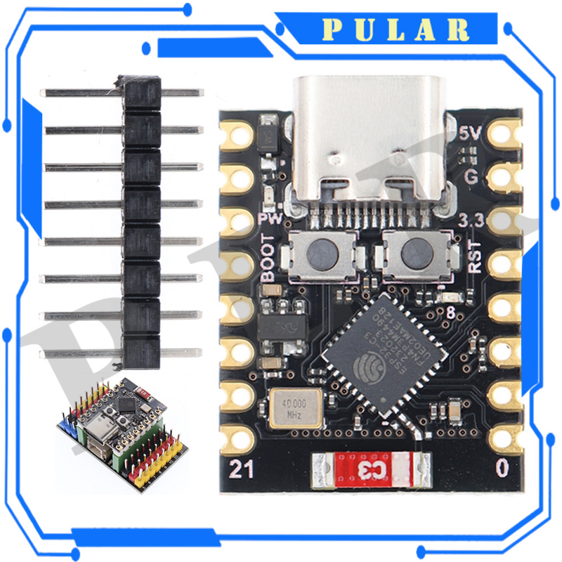 Esp32 S2 - ESP32-C3 บอร์ดพัฒนา ESP32 SuperMini Development Board