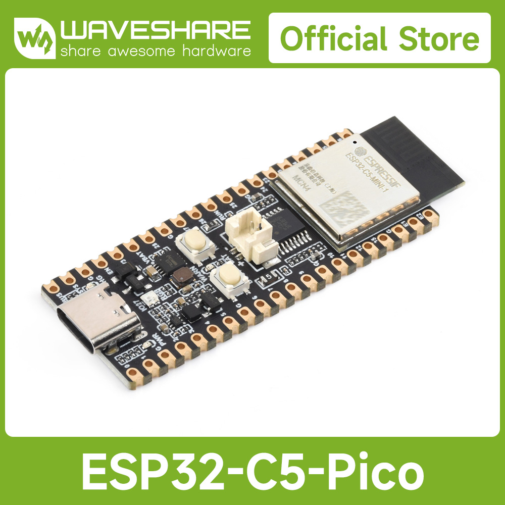 Esp32 Uart Module - บอร์ดพัฒนา Waveshare ESP32-C5 รองรับ Wi-Fi 6