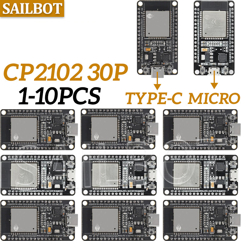 Esp32 Devkit - 1/5/10PCS WR-32 32-S บอร์ดพัฒนา WiFi +