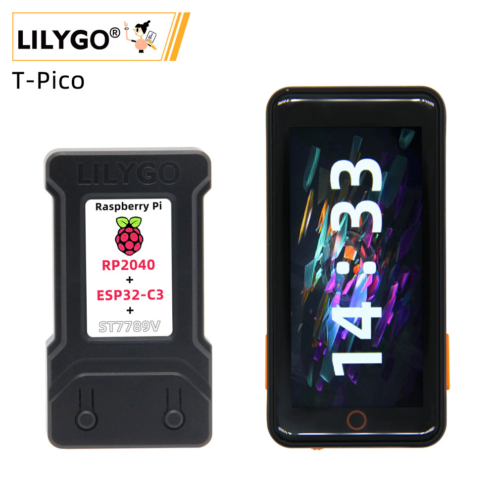 Esp32 C6 - LILYGO® T-PicoC3 picopro โมดูลแสดงผลขนาด1.14นิ้ว ESP32-C3 ESP32-C6