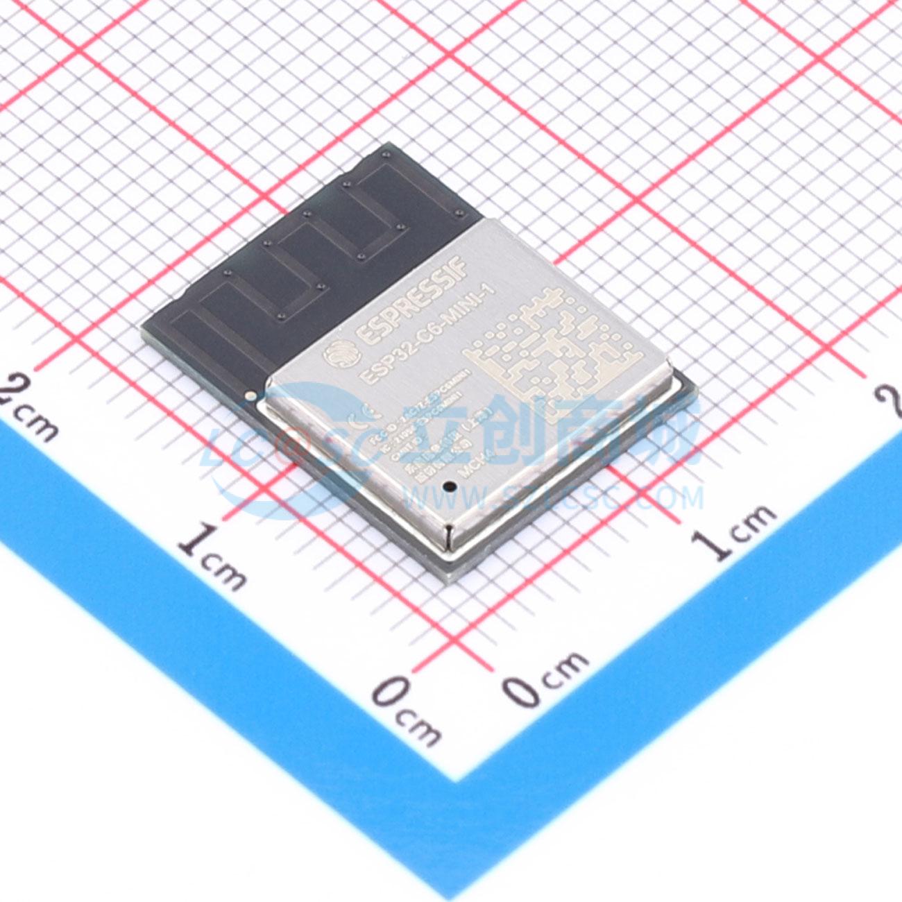 Esp32 C6 - 3 ชิ้น ESP32-C6-MINI-1-H4 SMD 16.6x13.2 มม.
