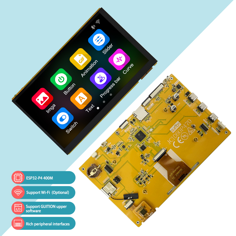 Esp32 P4 - ESP32 P4 7 นิ้ว LCD บอร์ดพัฒนาหน้าจอสัมผัสแบบ