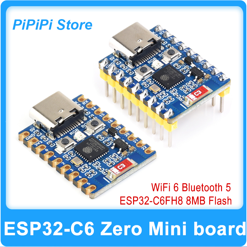 Esp32 Uart Module - บอร์ดพัฒนา ESP32-C6 Zero Super Mini บนพื้นฐาน