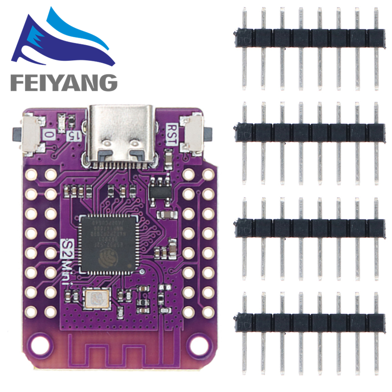 Esp32 S2 - ESP32-S2FN4R2บอร์ด S2 ESP32ใช้ Wi-Fi ขนาดเล็ก ESP32-S2แฟลช4MB