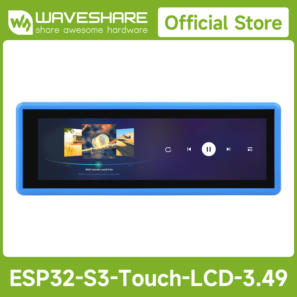 Esp32 Uart Module - เวฟแชร์ ESP32-S3 บอร์ดพัฒนาประสิทธิภาพสูงพร้อมจอแสดงผลแบบสัมผัสแบบคาปาซิทีฟ IPS ขนาด 3.49