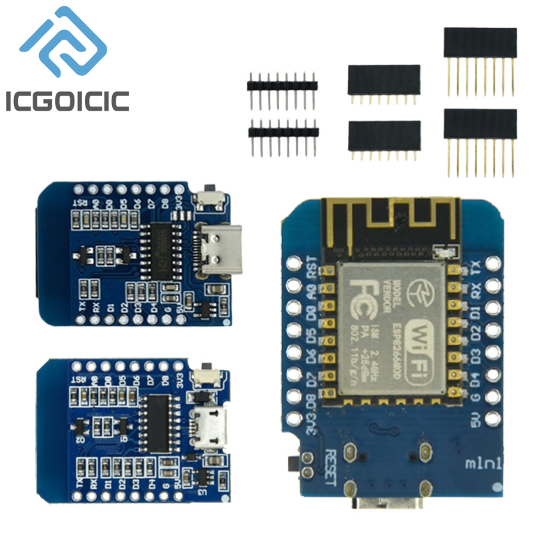 Esp8266 Nodemcu - D1มินิ NodeMcu 4M ไบต์ Lua WiFi