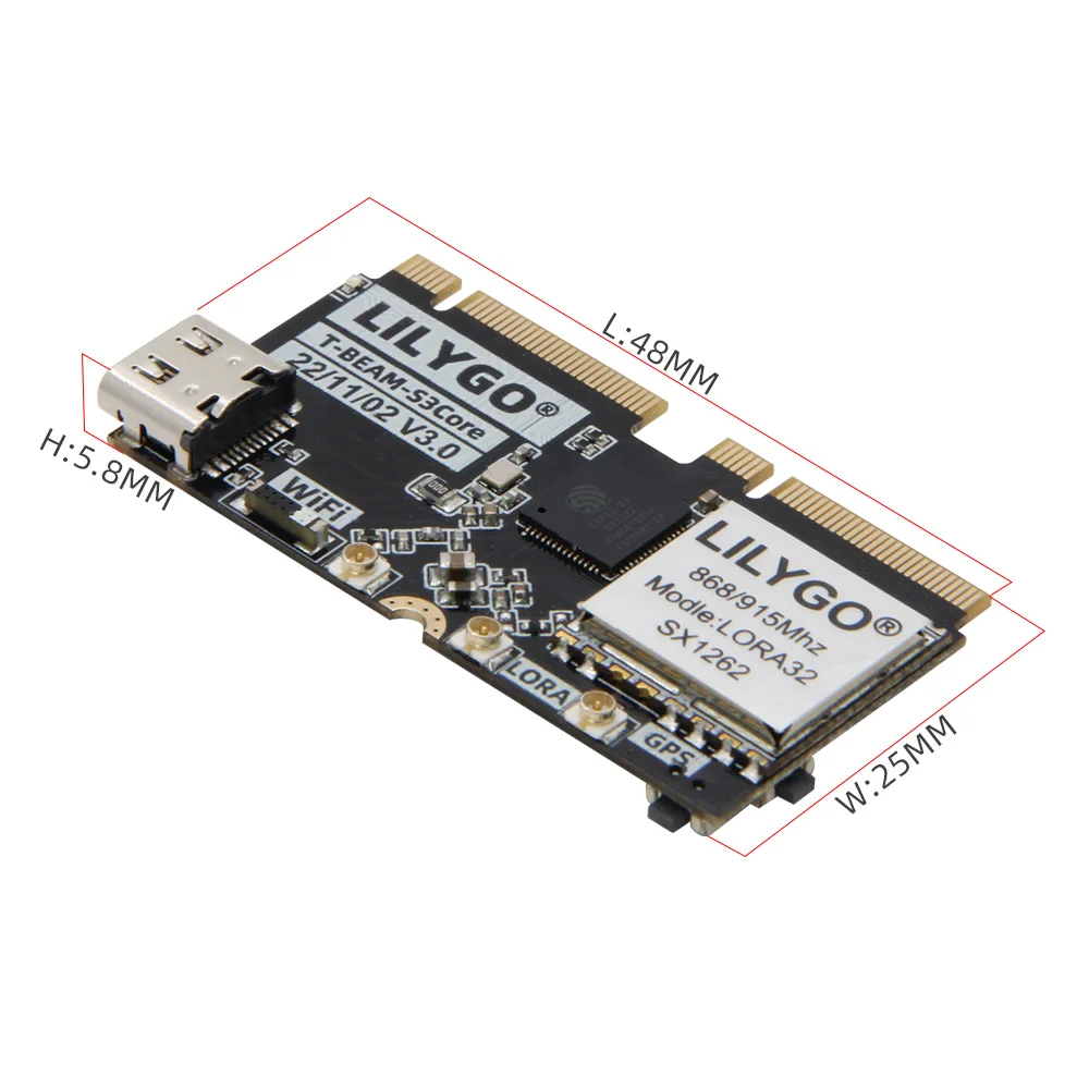 บอร์ดพัฒนา LILYGO T-BEAM-CORE  - Esp32 บทวิจารณ์และราคา