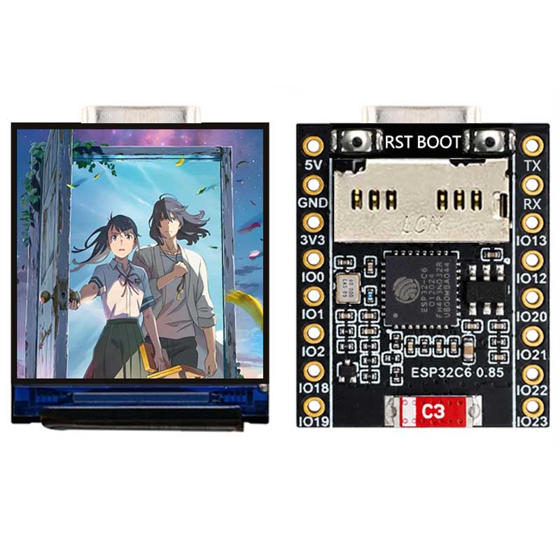 ESP32 C6 0.85 นิ้ว 128X128 หน้ - Esp32 Wifi Bluetooth Module บทวิจารณ์และราคา