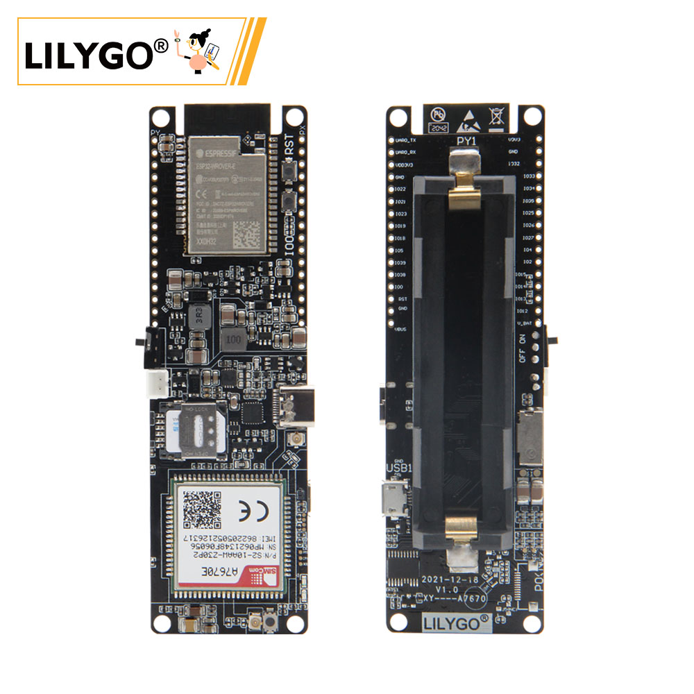 LILYGO® TTGO T-A7670G/E/SA R2  - Esp32 Wifi Bluetooth Module บทวิจารณ์และราคา