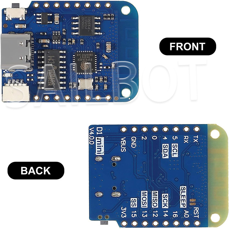 1-10PCS WeMos D1 Mini ESP8266  - Esp8266 Nodemcu บทวิจารณ์และราคา