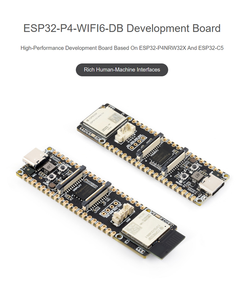 บอร์ดพัฒนา ESP32-P4-WIFI6-DB ท - Esp32 P4 บทวิจารณ์และราคา