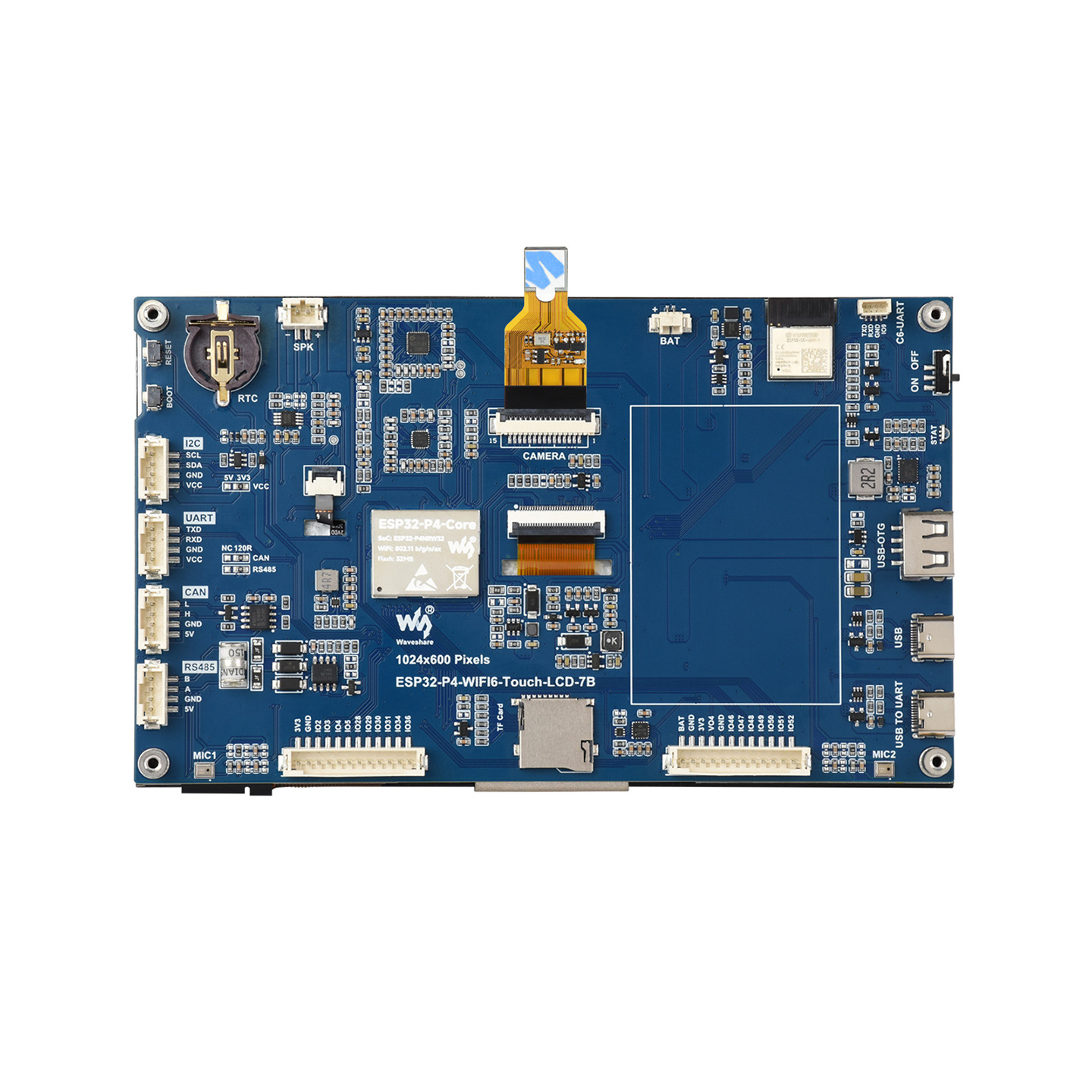 บอร์ดพัฒนา ESP32-P4 พร้อมหน้าจ - Esp32 P4 บทวิจารณ์และราคา