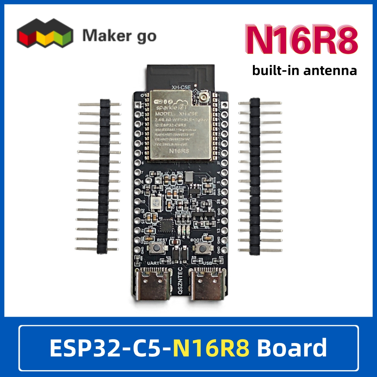 บอร์ดพัฒนา ESP32-C5-N16R8 รองร - Esp32 Uart Module บทวิจารณ์และราคา